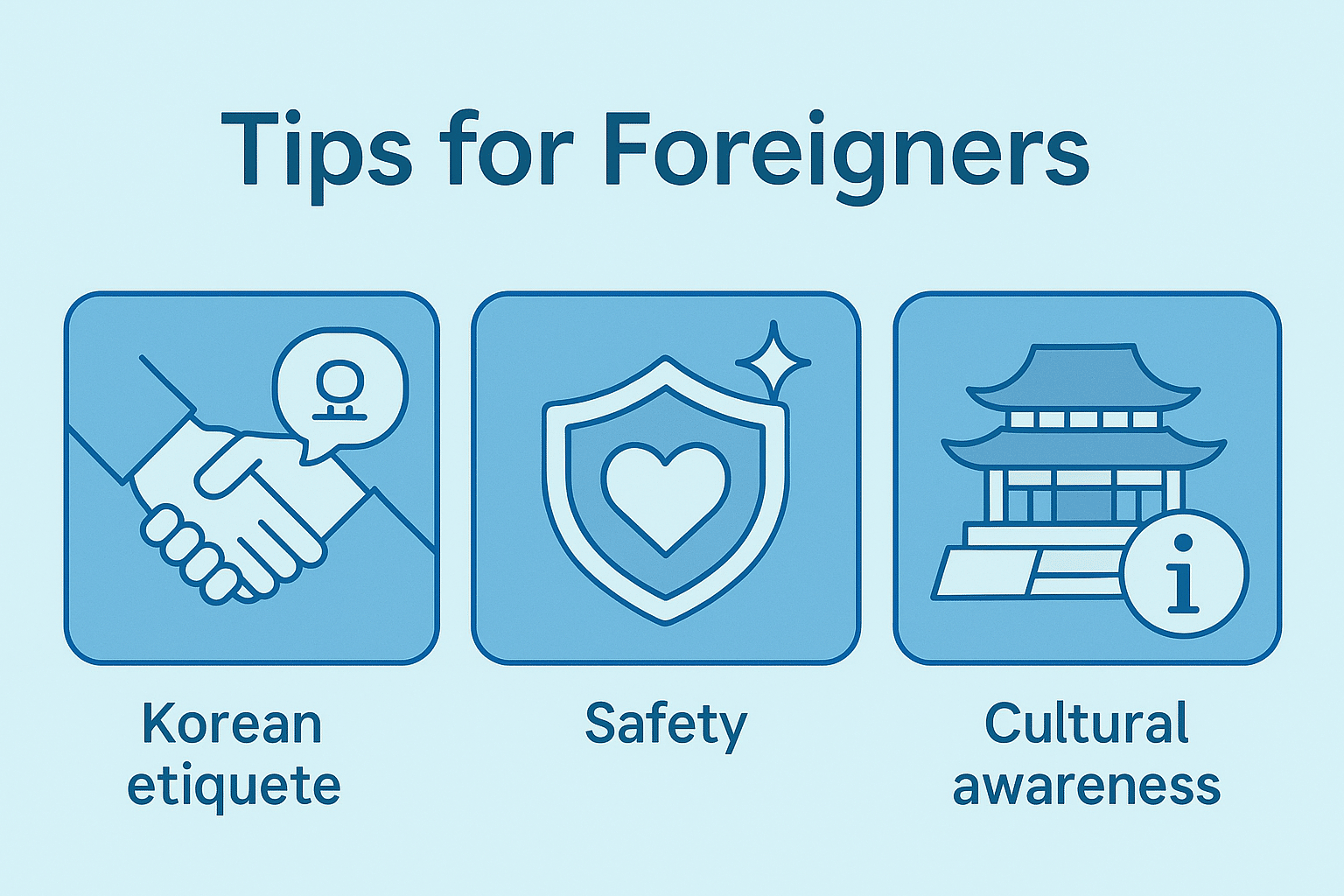 Tips for Foreigners